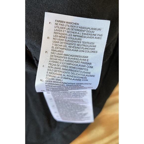 Adidas Long Sleeve Logo Top Size Large Women’s Black Mock Neck - Picture 5 of 8